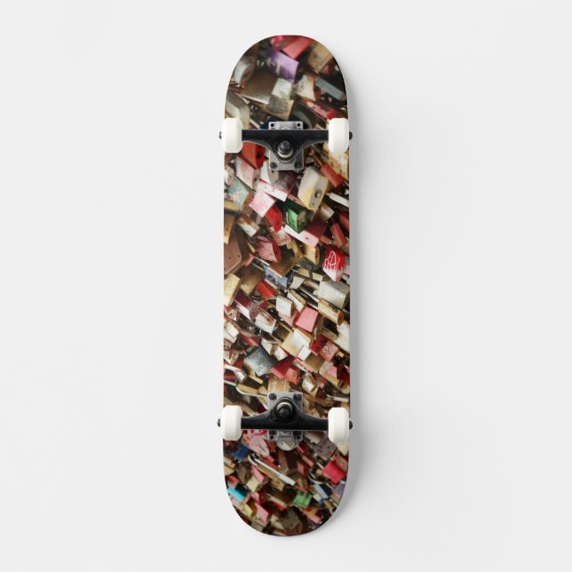 Skateboard - padlocks deck (Front)