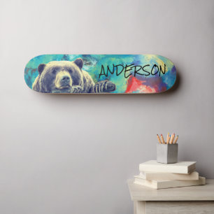 Skateboard Personalized Hey BEAR