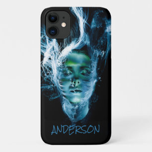 Skateboard Personalized Modern Black Cool lady iPhone 11 Case