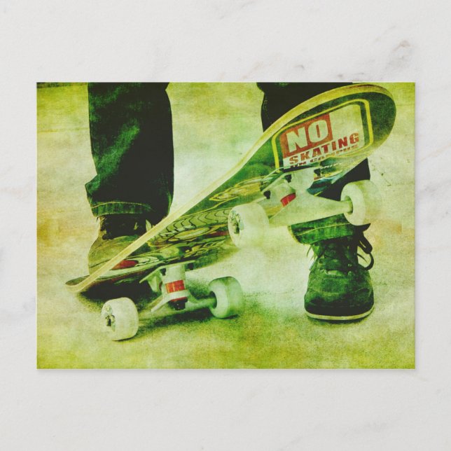Skateboard Postcard (Front)