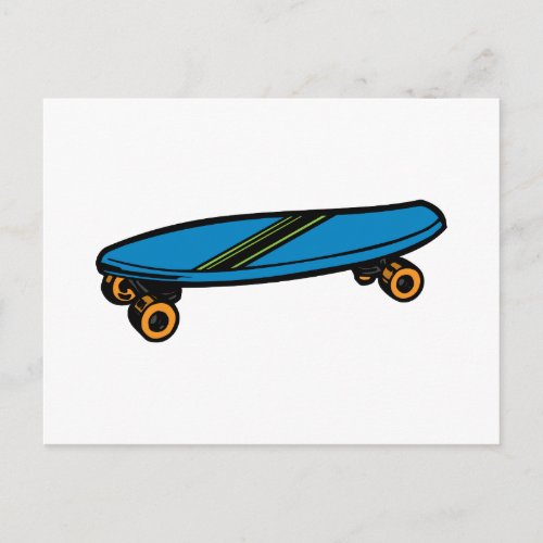 Skateboard Postcard