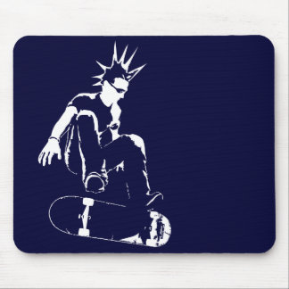 skateboard punk mouse pad
