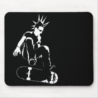 skateboard punk mouse pad
