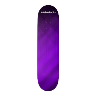 Skateboard Purple Cubebric