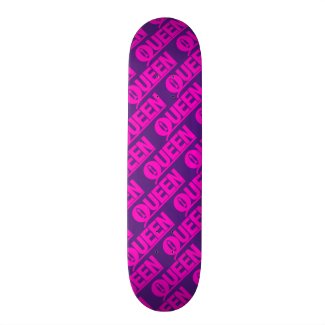 Skateboard Queen Chess Purple