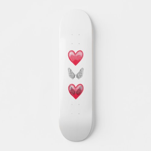 Skateboard Red Heart Skateboard