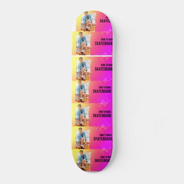 Skateboard ride in world skateboard DIY Skateboard (Front)