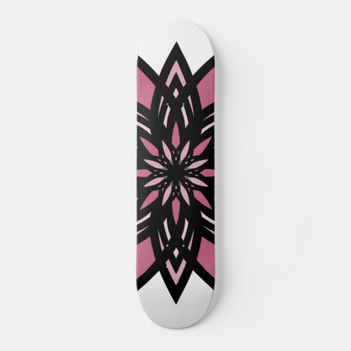 Skateboard Star Flower Pink Skateboard