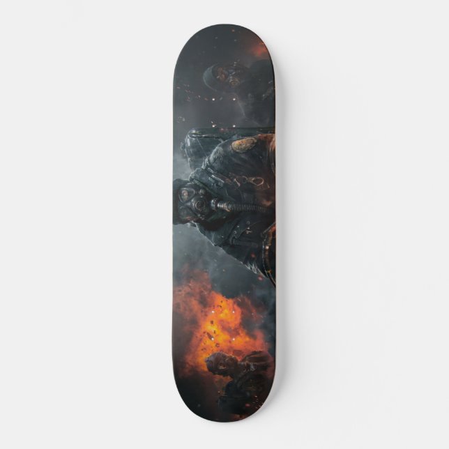 Skateboard - Steampunk Apocalypse (Front)
