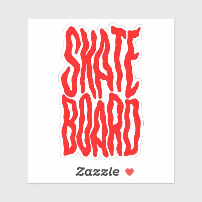 Skateboard Sticker (Sheet)