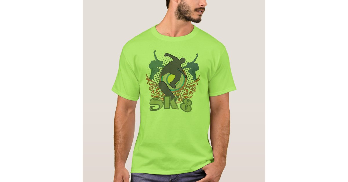 Skateboard tshirt Zazzle