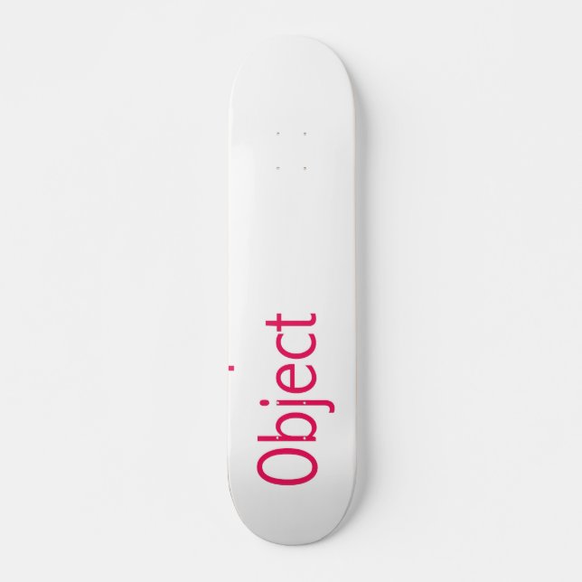 Skateboard Template Deck (Front)