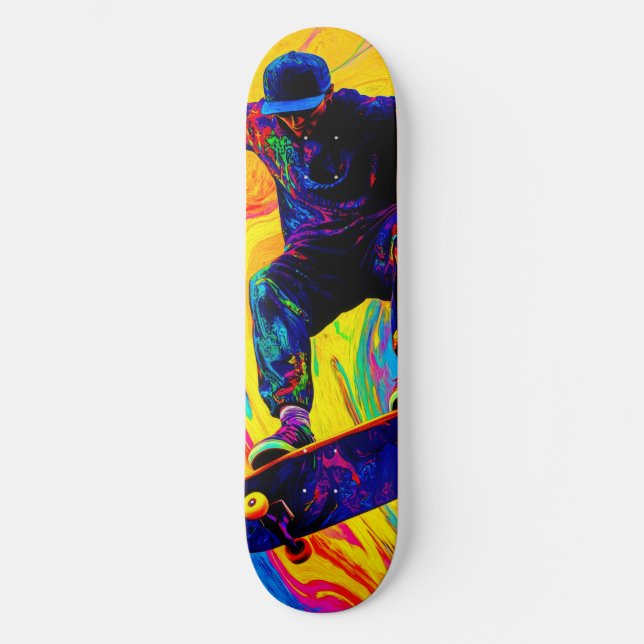 Skateboard Through Colors (Front)