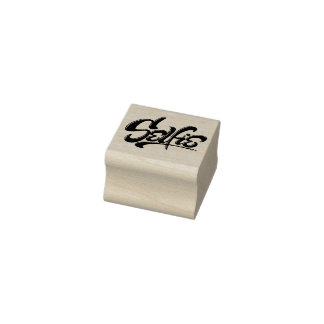 Skateboard Typography Graffiti Selfie Lettering Rubber Stamp