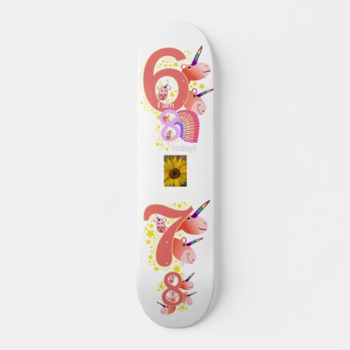 skateboard  unicornsunflower
