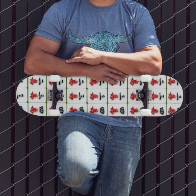 Skateboard Uniquely Mahjong  (Outdoor 3)