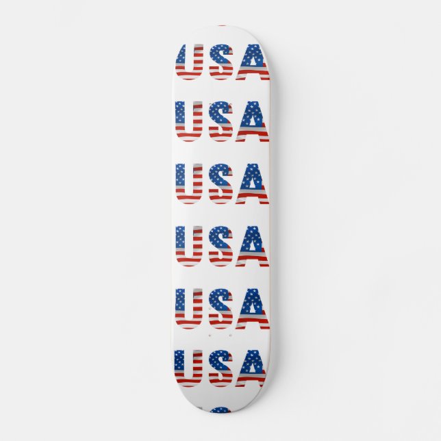 Skateboard USA flag worldcup (Front)