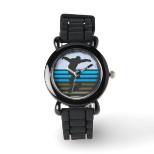 Skateboard Vintage Retro Watch