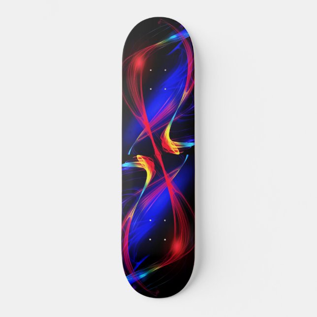 Skateboard with Colorful Lights (Front)