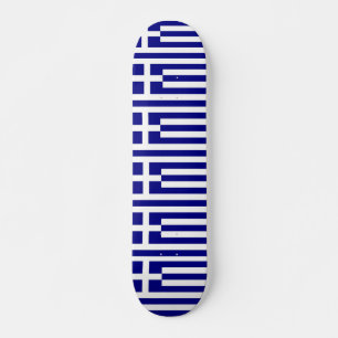 Skateboard with flag of Greece