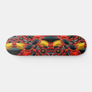 Skateboard with Germany Colors Design