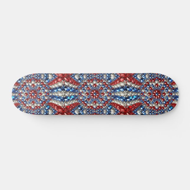 Skateboard with Netherlands Colors Design (Horz)
