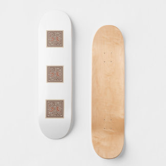 Skateboard with Papua New Guinea design