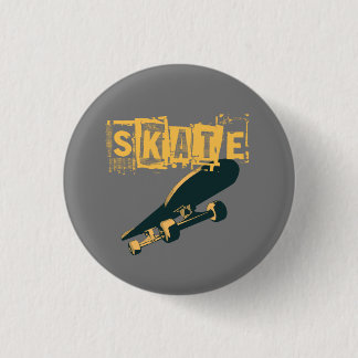 Skateboard with Skate Text Button