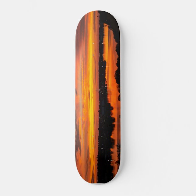 Skateboard with Sunset (Front)