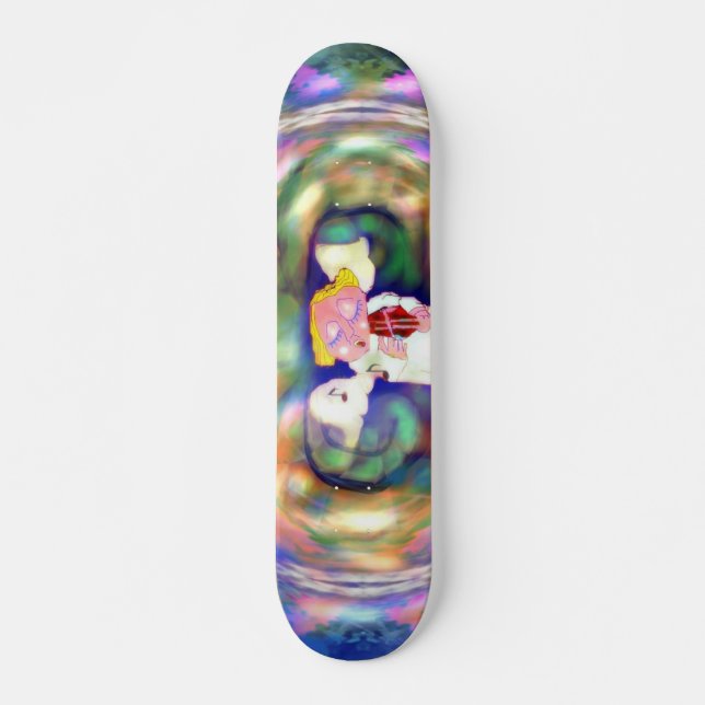 Skateboard Worship Angel Deck (Front)