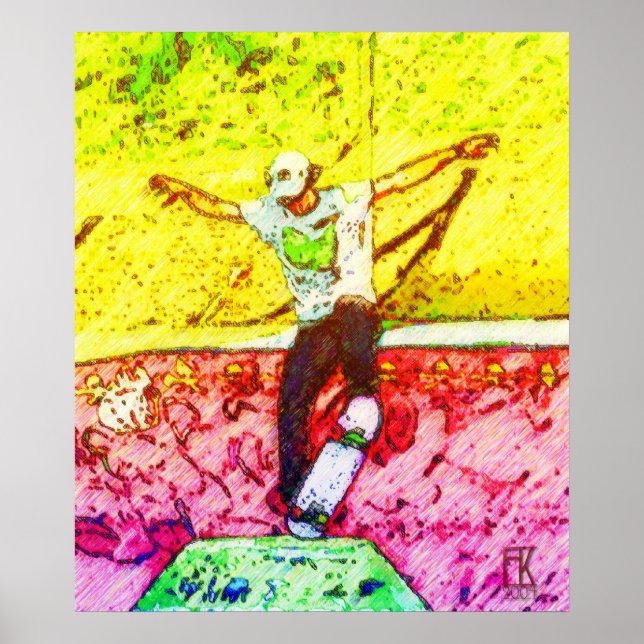 skateboarder 12 poster (Front)