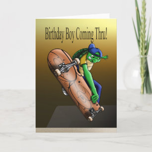 Skateboarder Birthday Card