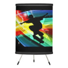 Skateboarder in Criss Cross Lightning