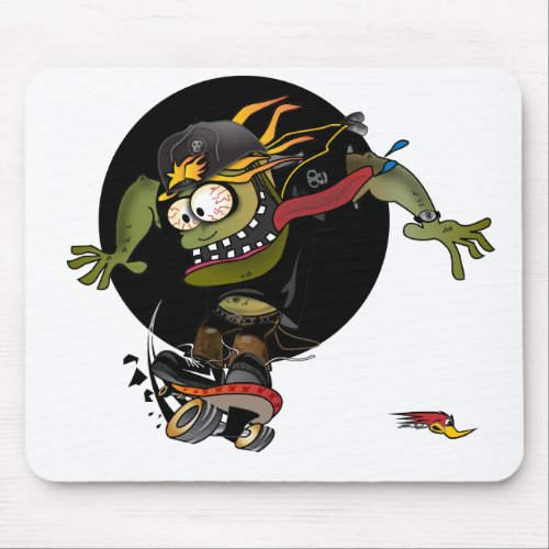 Skateboarder Mousepad