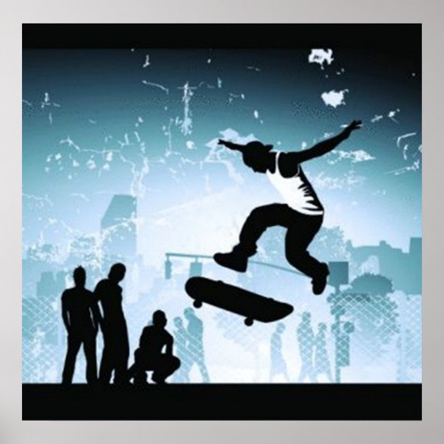 Skateboarder Poster (Front)
