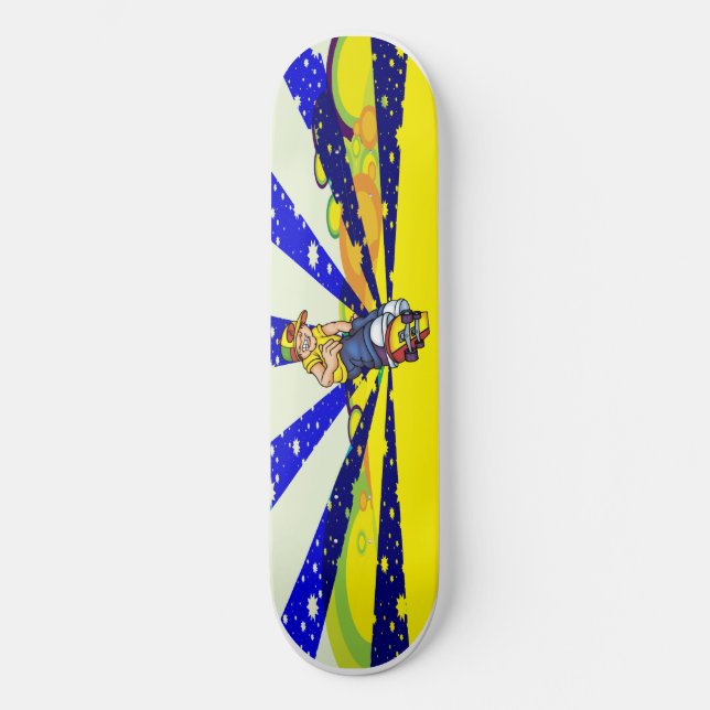 Skateboarder Skateboard Deck (Front)