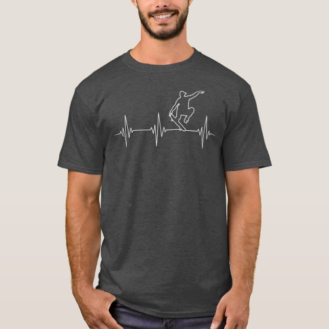 Skateboarder Skateboard Skateboarding Skater T-Shirt (Front)
