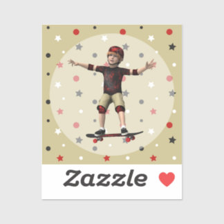 Skateboarder Sticker