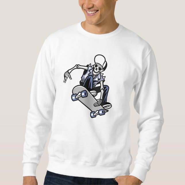 Skateboarder  sweatshirt (Front)