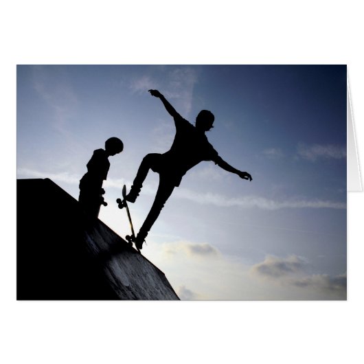 Skateboarders Cards (Front Horizontal)