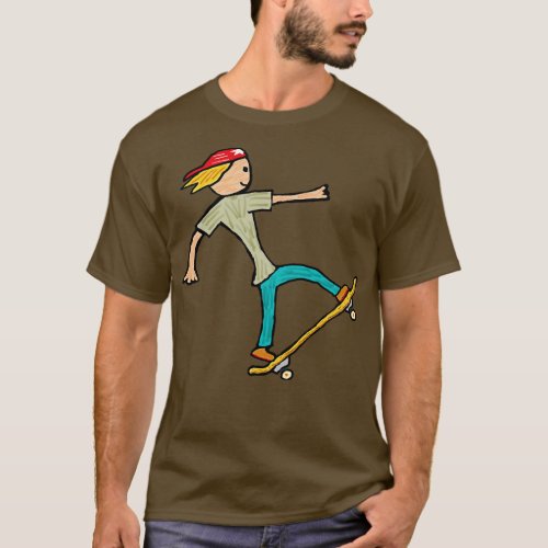 Skateboarding 1 T_Shirt