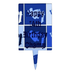 SKATEBOARDING BIRTHDAY CAKE TOPPERS - KIDS GIFTS