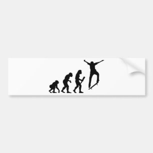 Skateboarding Bumper Sticker