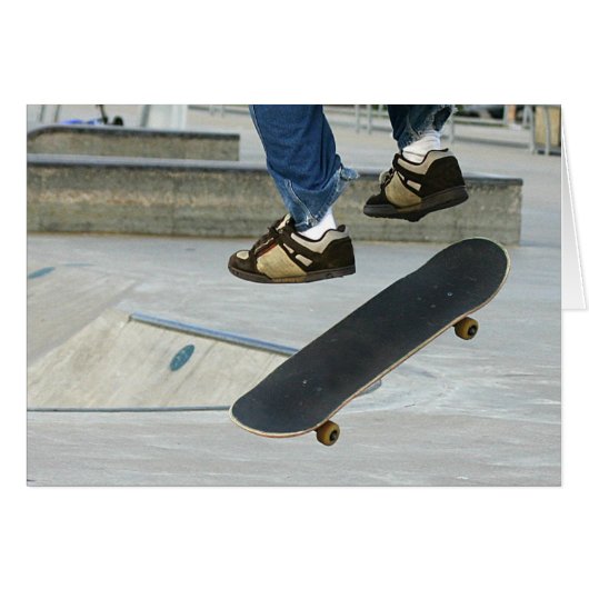 Skateboarding Cards (Front Horizontal)