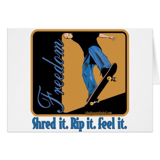 Skateboarding Cards (Front Horizontal)