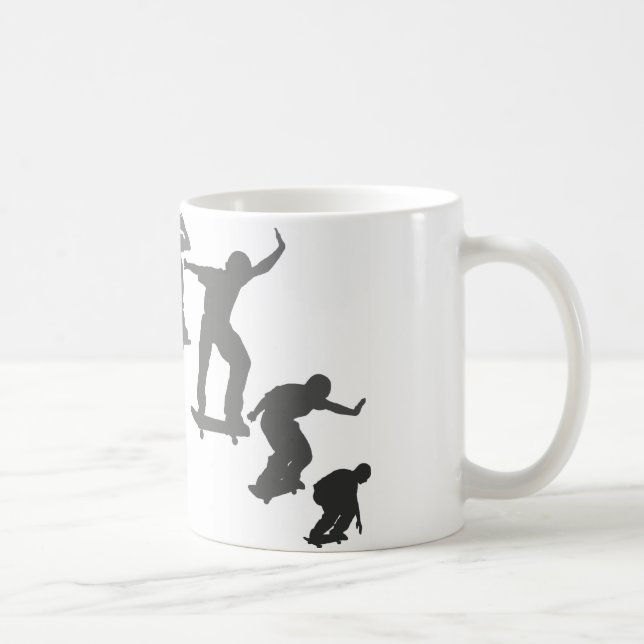Skateboarding Coffee Mug (Right)
