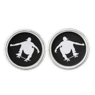 Skateboarding Cuff Links