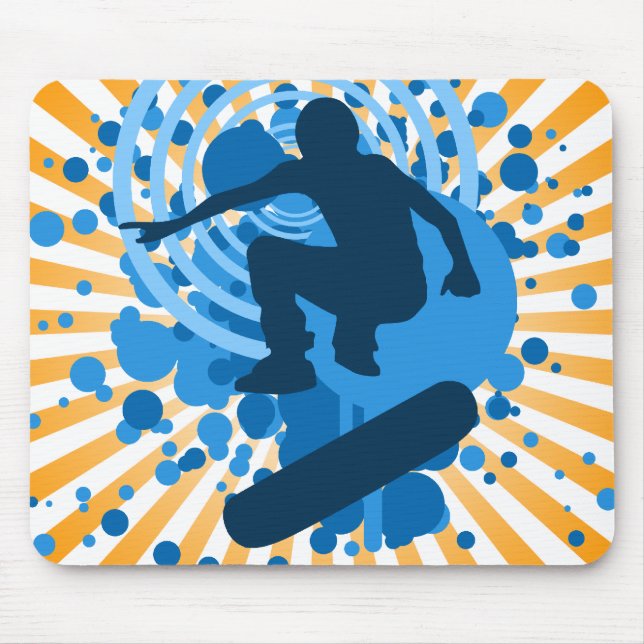skateboarding : hi-fi mouse pad (Front)