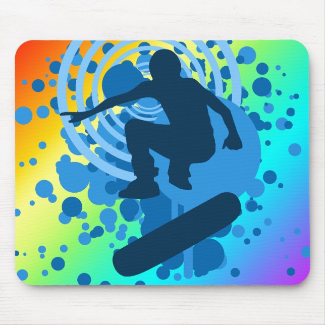 skateboarding : hi-fi mouse pad (Front)