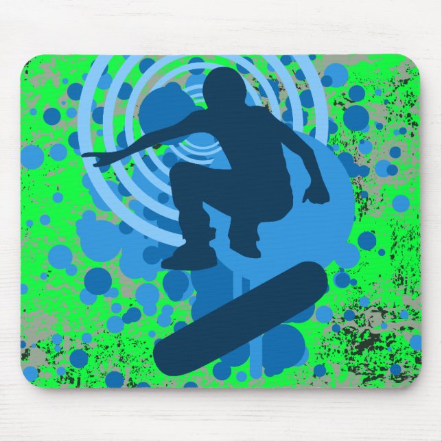 skateboarding : hi-fi mouse pad (Front)